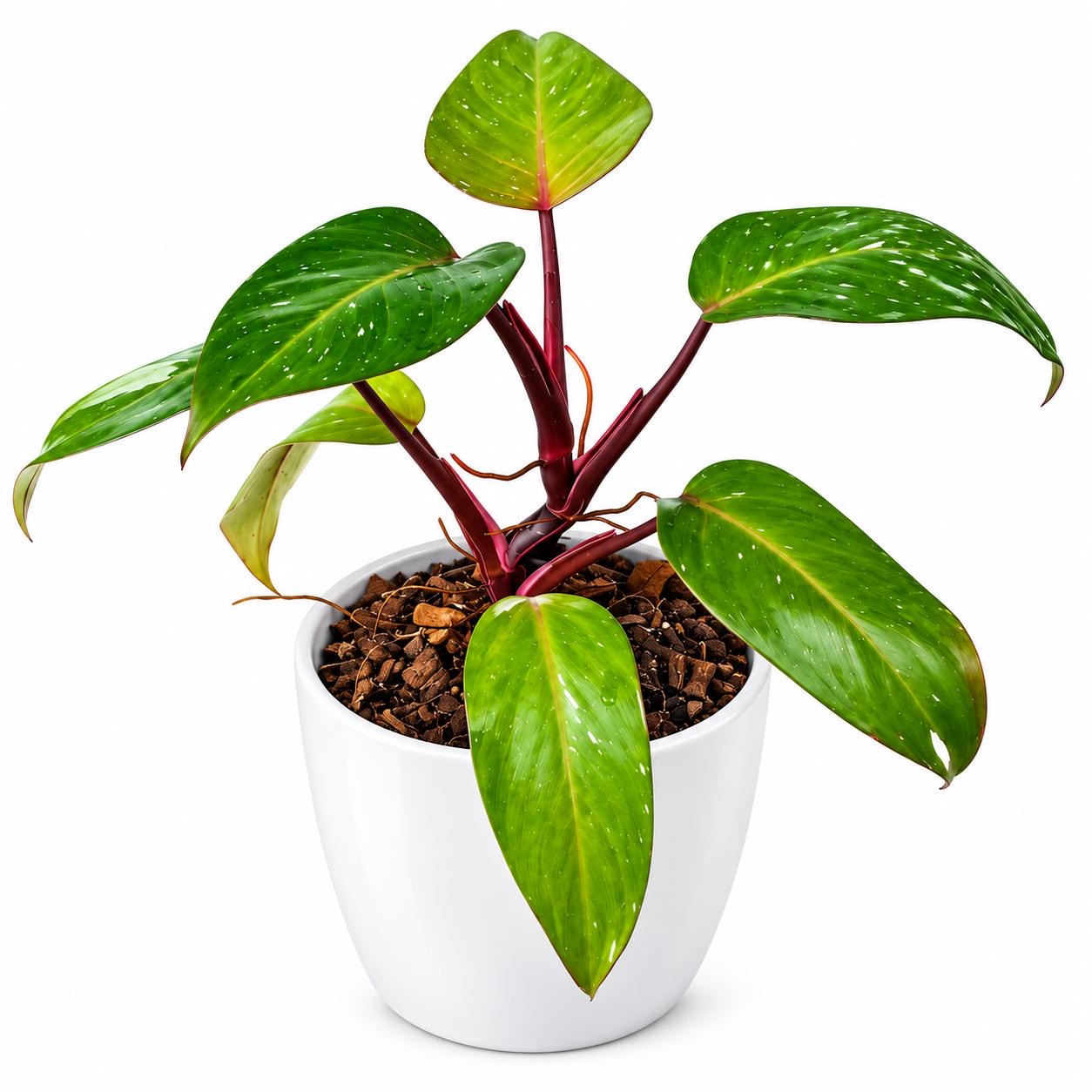 Philodendron Red Anderson– 15cm Self Watering Pot