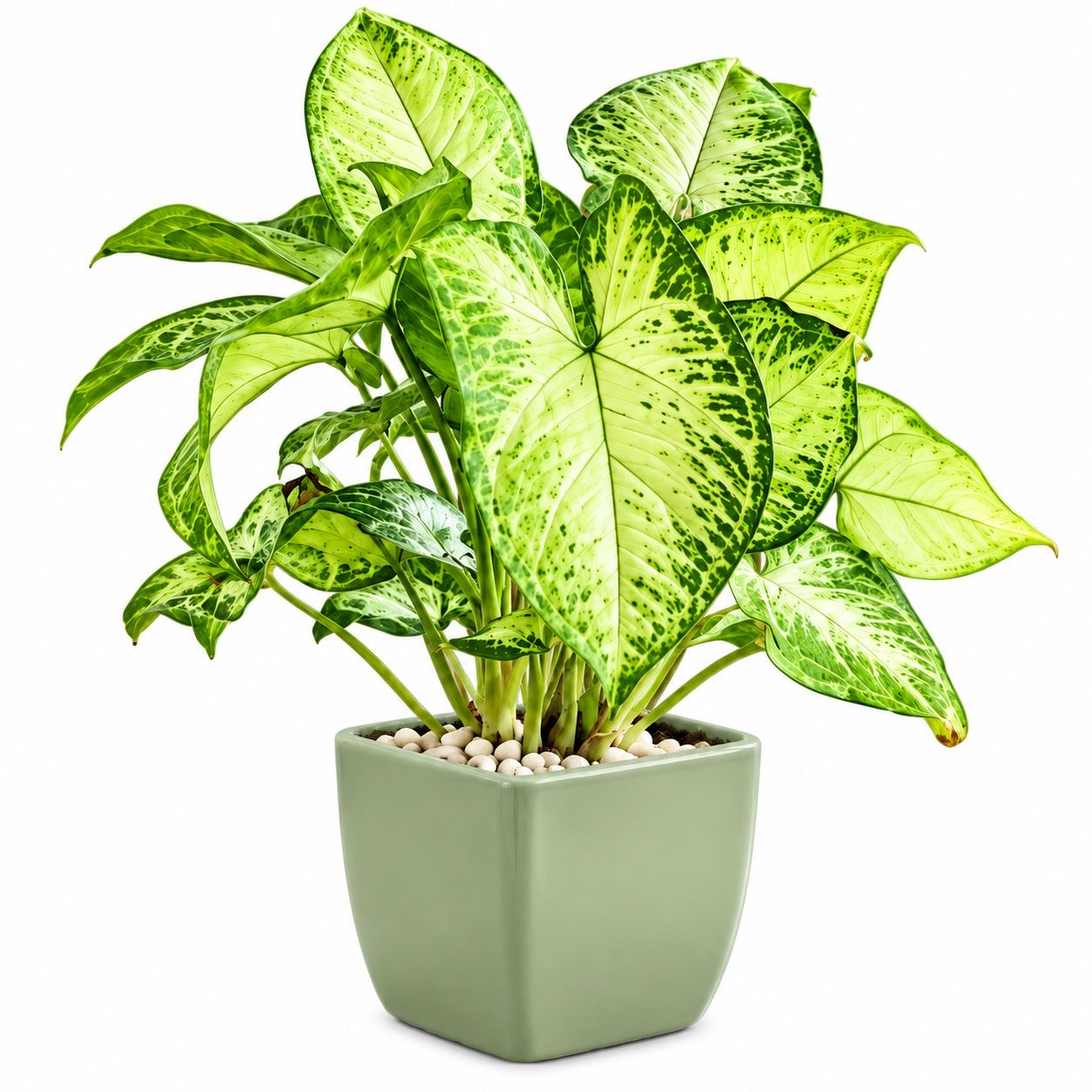 Syngonium Mango -(Healthy Live Plant in Jiffy Bag)